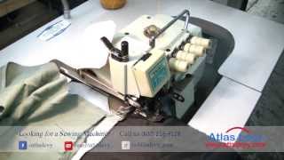 Taiko T750 51644 55 Overlock Sewing Machine Tag  4334 [upl. by Enimrej821]