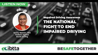 The National Fight to End Impaired Driving Stacey Stewart [upl. by Faludi]