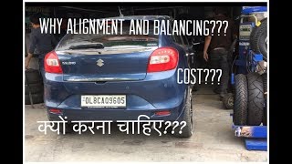 Car Alignment and Balancing  Benefits of Alignment and Balancing  Why Balancing and Alignment [upl. by Onirefez]