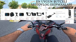 2024 YILINDA ALINABİLECEK EN DÜŞÜK BÜTÇELİ MOTOVLOG EKİPMANLARIMOTOVLOG NASIL ÇEKİLİR17500 TL [upl. by Neerahs]