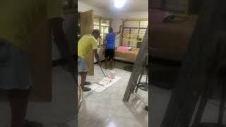 contractor final coating na guys trending shortsvideo ac47tv [upl. by Areht]