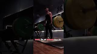 Haye Mera Dil song gymmotivation motivation gym funny shelifts strengthlifting stronglifts [upl. by Nrev134]