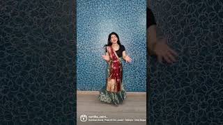 Dhol Baja  Vartika Saini dance garba dandiya trending dance explore viralsong [upl. by Rialc]