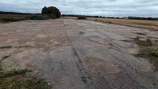 RAF Rackheath Station 145 Explore Part 3 runway amp taxiway remains [upl. by Nahte]