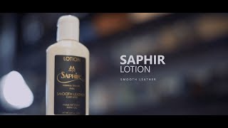 วิธีใช้ How to use Saphir Medaille d’Or Leather Lotion [upl. by Anelac]