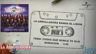 La Arrolladora Banda El Limon Gracias Por Creer 2013 Canciones Estudio Video HD [upl. by Kuska906]