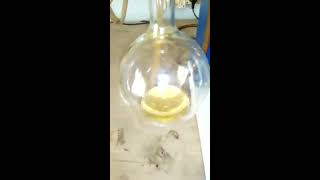 Butanol ExtractionSeperation from fermented ABE liquor via Vacuum Distillation [upl. by Annaek]