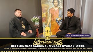 The Youngest Redemptorist Cardinal An interview with HE Card Mykola Bychok by Fr Prince CSsR [upl. by Asylla]