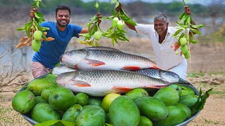 Mango Fish Recipe  Raw Mango fish curry  Grandpa Kitchen [upl. by Aniratac]