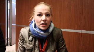 Valentina Monetta Interview with WiwiBloggsCom at Eurovision in Concert 2012 [upl. by Gernhard]