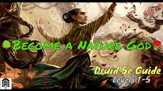 Druids Are AMAZING A 5e DampD Druid Guide  Levels 15 [upl. by Yazbak]