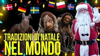 COME SI FESTEGGIA IL NATALE NEL MONDO [upl. by Lisab]