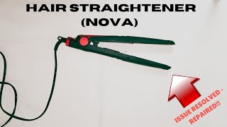 How to repair hair straightener nova [upl. by Nennerb]