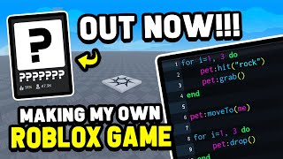 I Made My Own ROBLOX Game [upl. by Trixy]