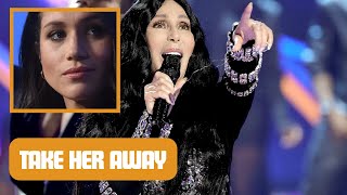 Cher FURIOUSLY Calls Security On Meghan As She Tries To Steal Her Moment at iHeartRadio Music Awards [upl. by Chyou111]