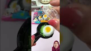 🍎Telor Ceplok Mini⁉️🍎 reaction telorceplok candy [upl. by Donaghue872]