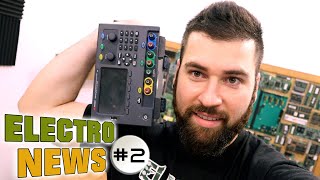 Vintage TV Huge 3D Printed Tank Keysight Supply and QampA  ElectroNews 02 [upl. by Scarlet]