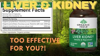 🍃 LIVER amp KIDNEY 🌱 Supplement Review by Organic India [upl. by Nageem297]