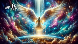 888 Hz Frequency  Receive Infinite Abundance  Miracle Angels Blessing [upl. by Leinod]