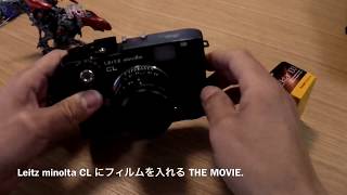 フィルムカメラ Leitz minolta CL にフィルムを入れます [upl. by Kera]