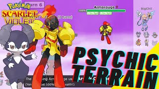 WATCH OUT FOR THIS PSYCHIC TERRAIN TEAM in Pokemon Scarlet and Violet [upl. by Saihttam]