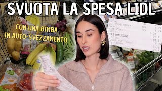 primo SVUOTA LA SPESA LIDL dellanno💸 [upl. by Leuqer]