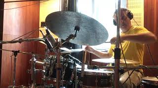 Julio Falavigna plays Canopus Zelkova Snare in the studio [upl. by Chabot541]