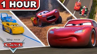 The Best Lightning McQueen Races amp Stunts  Compilation  Pixar Cars [upl. by Merp497]