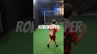 Robokeeper football soccer robokeeper keeper goalkeeper goalkeepersaves goal beatthekeeper [upl. by Zebulen809]