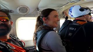 Kirsten ORiley  Tandem Skydive at Skydive Indianapolis [upl. by Ginnifer]