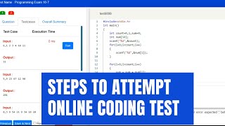 How to Attempt the Online Coding Test  Eklavvya [upl. by Rosecan286]