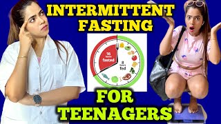 ✅Intermittent Fasting For Teenagers😱 [upl. by Trevah]