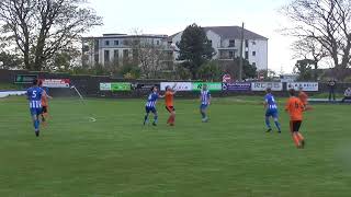 Dean Tate scores for Ayre Utd v Ramsey 22 Combi div 1 24 April 2024 [upl. by Eicarg]