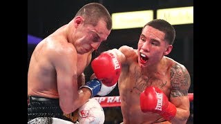 Oscar Valdez vs Scott Quigg  Highlights [upl. by Eillak]