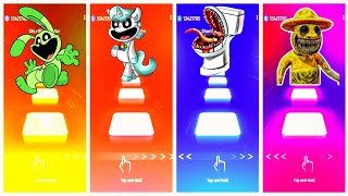 Smiling critters coffin 🆚 Crafty corn 🆚 Toilet monstar 🆚 Zookeeper 🎶 Who is Best [upl. by Enened]