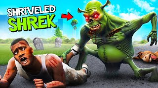 Becoming quotSHRIVELED SHREKquot In GTA 5 [upl. by Eenaej]