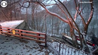 WEB EXTRA Bridge Collapse in Pittsburgh [upl. by Eihtak284]