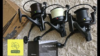 MULINETĂ  REEL STRATAGEM 10000 REVIEW and UNBOXING  Pescuit la crap [upl. by Buroker497]