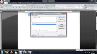 How to Correct Misspelled Words in Microsoft Word With Spell Check  Tech Niche [upl. by Cosme43]