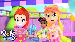 Oh No Polly Pockets Birthday Bash Goes Wrong  Pollys Birthday Special Ep 1  Adventure Studio [upl. by Treulich455]