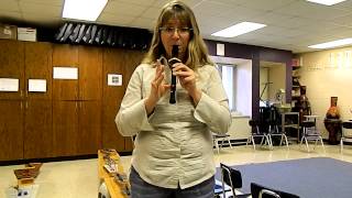 Recorder Lesson 4 Low D and F [upl. by Anires]