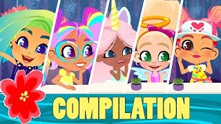 Hairdorables Vlog Cartoon 🌺 COMPILATION 📣 Toys for kids [upl. by Grados]