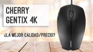 Cherry Gentix 4K  Excelente ratón para PC [upl. by Josefina]