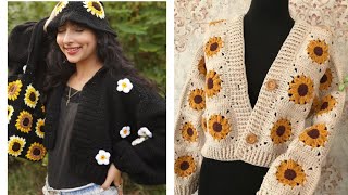 outstanding top 60 crochet sweater ideas for girls in winterhath ke bane hue sweater design ideas [upl. by Yraek]