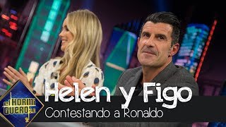 Luis Figo contesta al comentario de Ronaldo sobre su mujer  El Hormiguero 30 [upl. by Sol915]