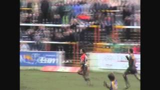 Misili Manu try for Leigh Centurions vs Leeds Rhinos 2006 [upl. by Euqinomad]