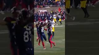 Montreal Alouettes break the game open with this punt return touchdown cfl football cflfootball [upl. by Eddie723]