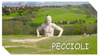 Peccioli  Borgo dei borghi  2024  I giganti  Pisa  4K  Walking Tour completo borgodeiborghi [upl. by Adyaj]