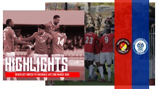 HIGHLIGHTS  Ebbsfleet United Vs Rochdale [upl. by Yolane]