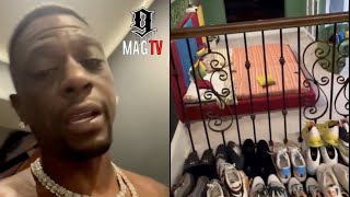 Boosie Goes In On Kodak Black For Shaka Laka Song Wit 6ix9ine While Showing Off His Master Closet 👟 [upl. by Pahl]